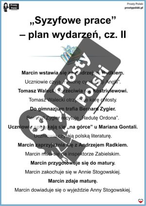 „Syzyfowe prace” – plan wydarzeń