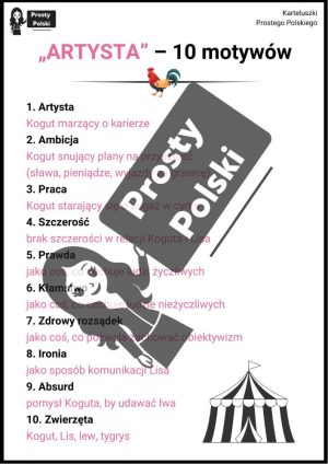 „Artysta”. 10 motywów