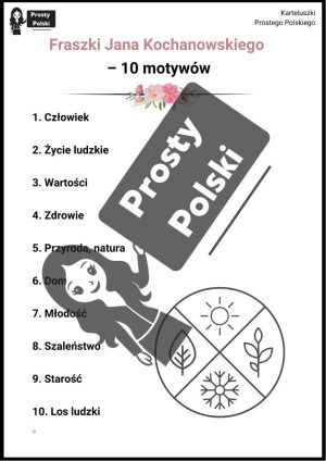 Fraszki Kochanowskiego. 10 motywów