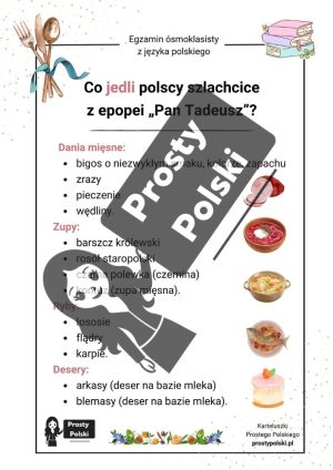 Jedzenie i picie w „Panu Tadeuszu”