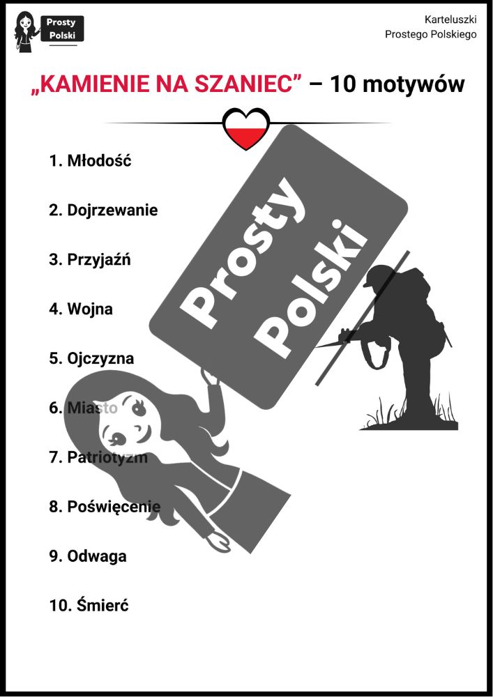 Kamienie na szaniec motywy