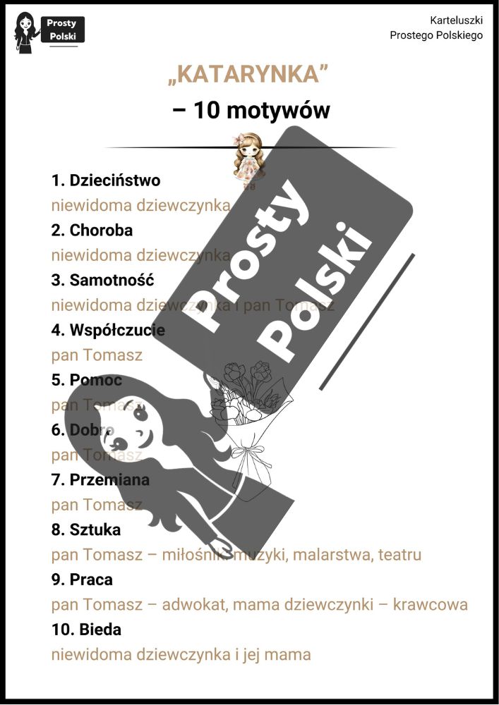 Katarynka 10 motywów