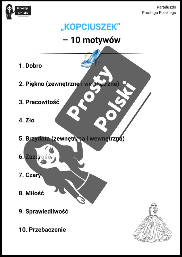 Kopciuszek motywy
