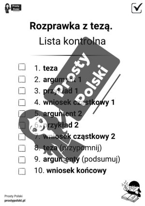 Listy kontrolne (wypracowania)
