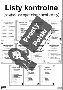Zestaw list kontrolnych (egzamin ósmoklasisty)