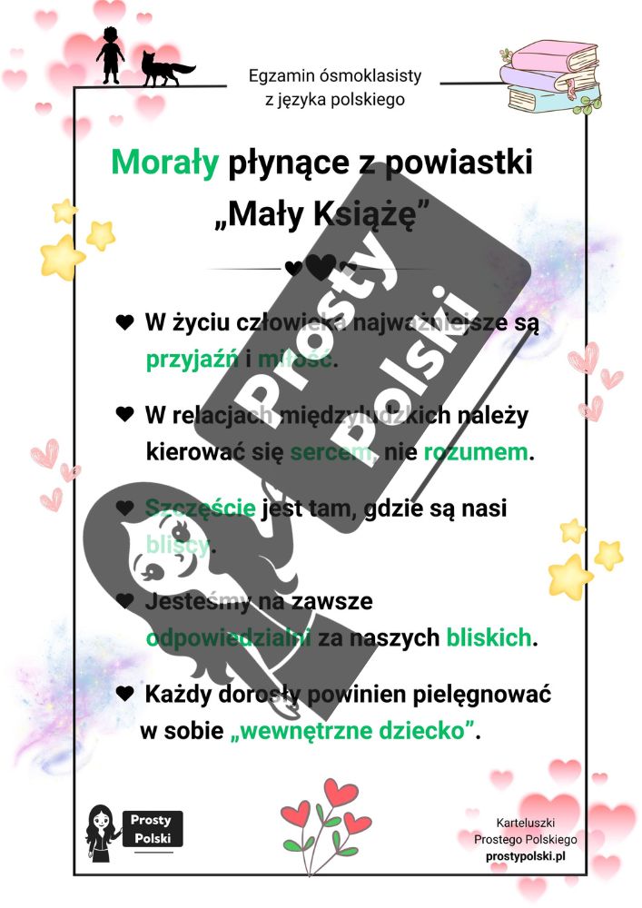 Morały z Małego Księcia