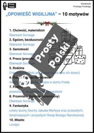 „Opowieść wigilijna”. 10 motywów