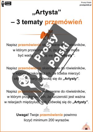 9 tematów wypracowań z „Artysty”