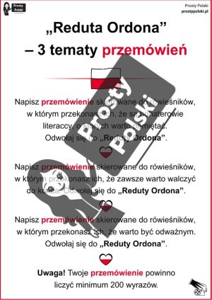 9 tematów wypracowań z „Reduty Odona”