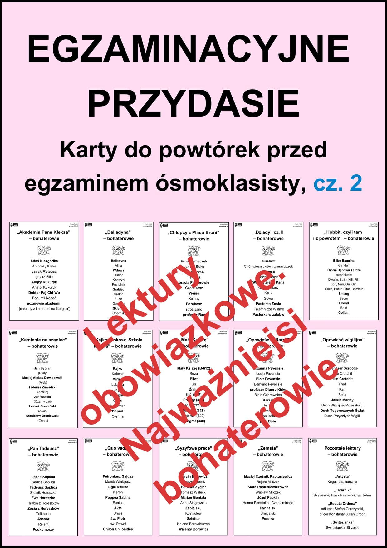Notatki do powtórek przed E8, cz. 2