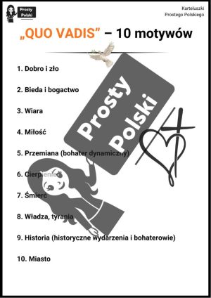 „Quo vadis”. 10 motywów