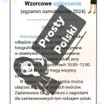 Wzorcowe ogłoszenie 2024