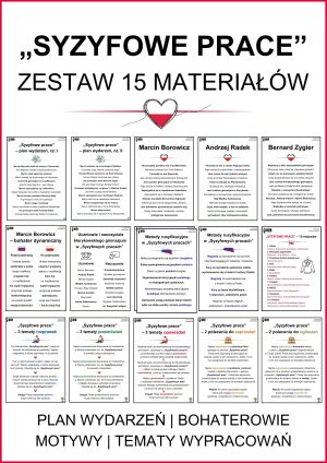Zestaw 15 notatek z „Syzyfowych prac”